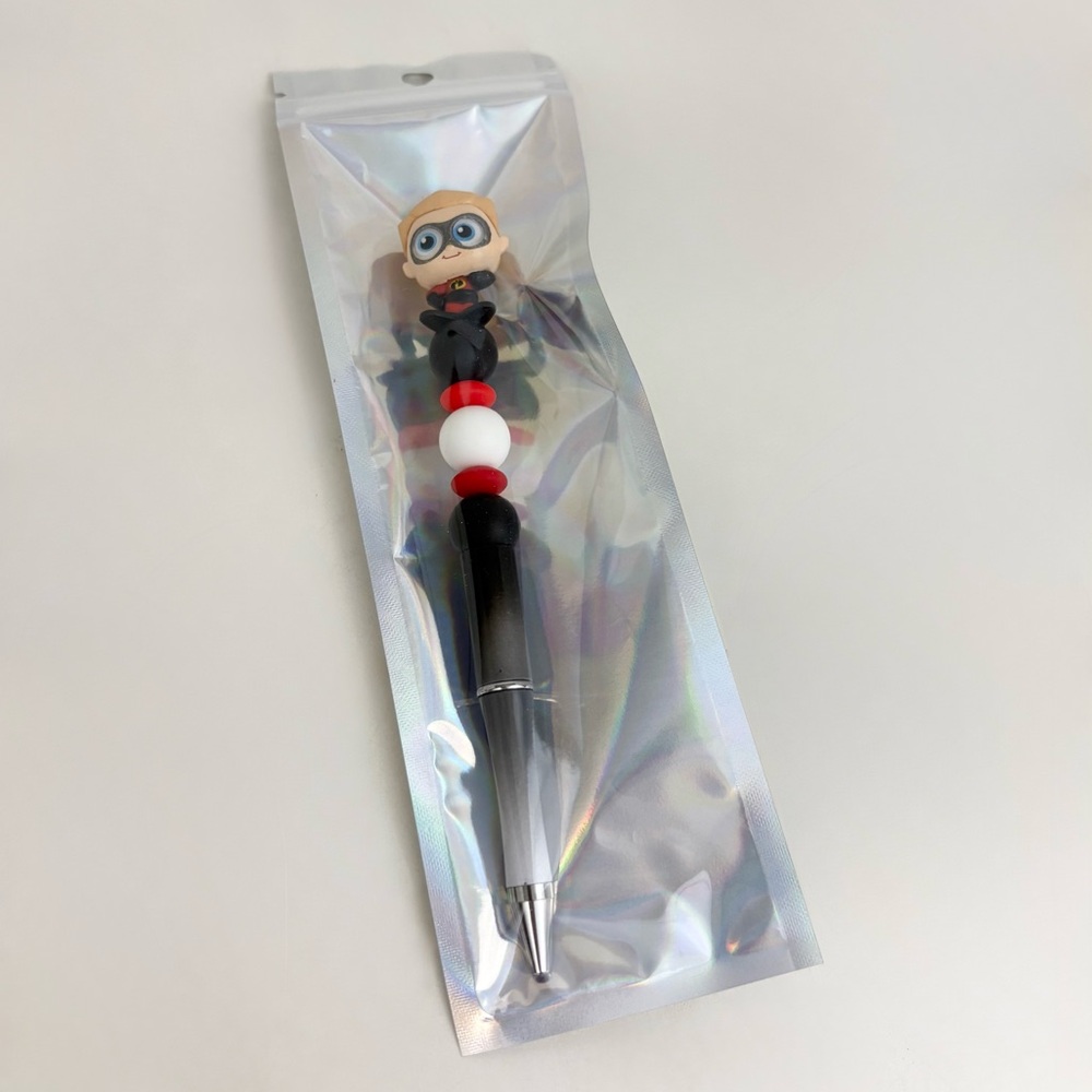 Disney's Doorables Mr Incredible Beaded Writing Pen New